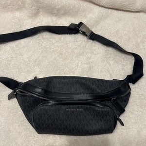 Michael Kors Black Belt Bag for Men
